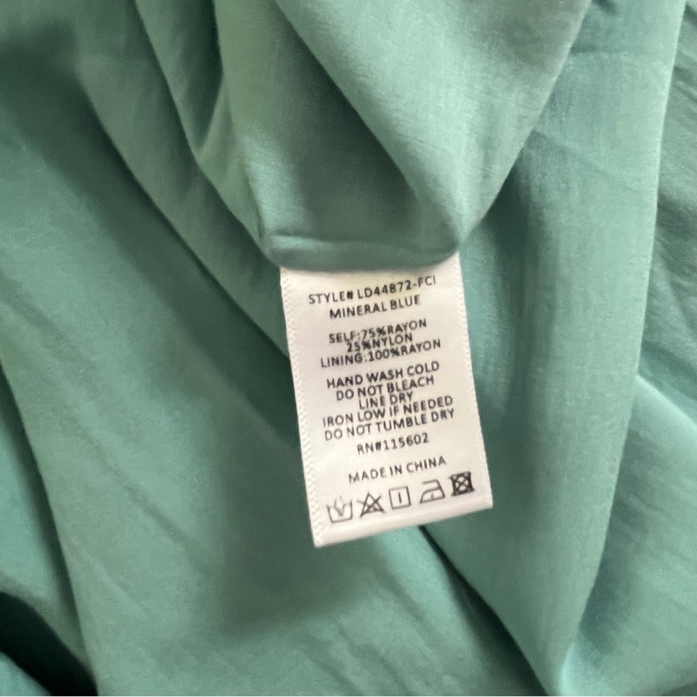 SALE!!Beautiful sky Teal Maxi Dress by Lush NWT! - Picture 6 of 6